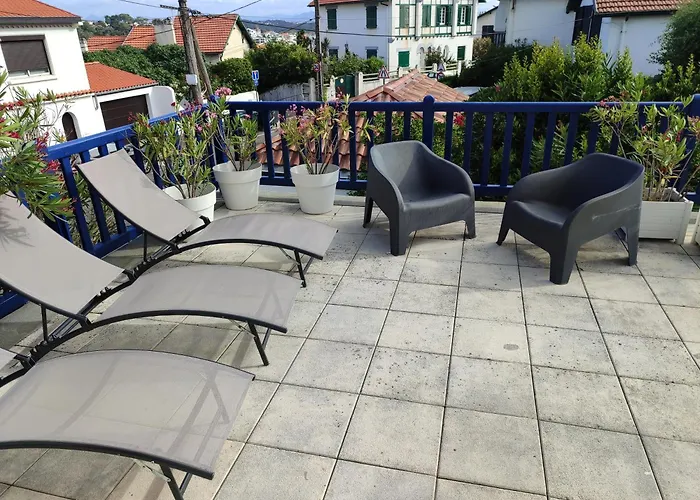 Avec Terrasse A Beaurivage Apartmán Biarritz